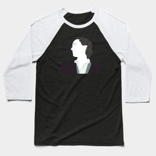 Georgia O'Keeffe - Portrait Baseball T-Shirt